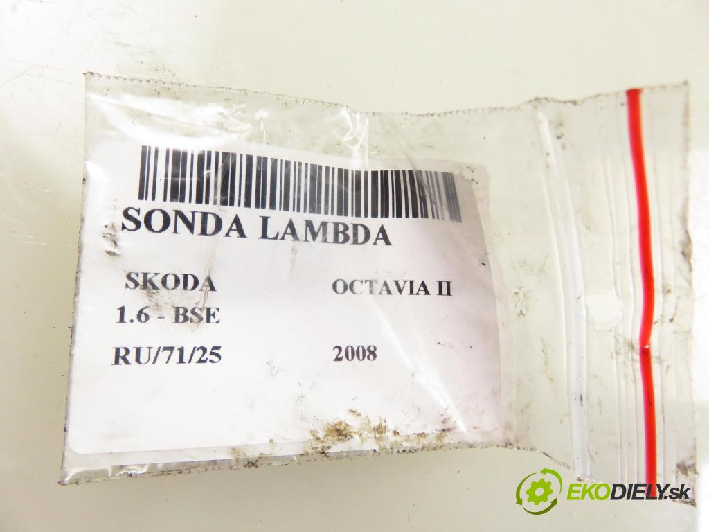 SKODA OCTAVIA II (1Z3) LIFTBACK 2008 75,00 1.6 - BSE 1595,00 sonda lambda 06A906262BR (Lambda sonda)