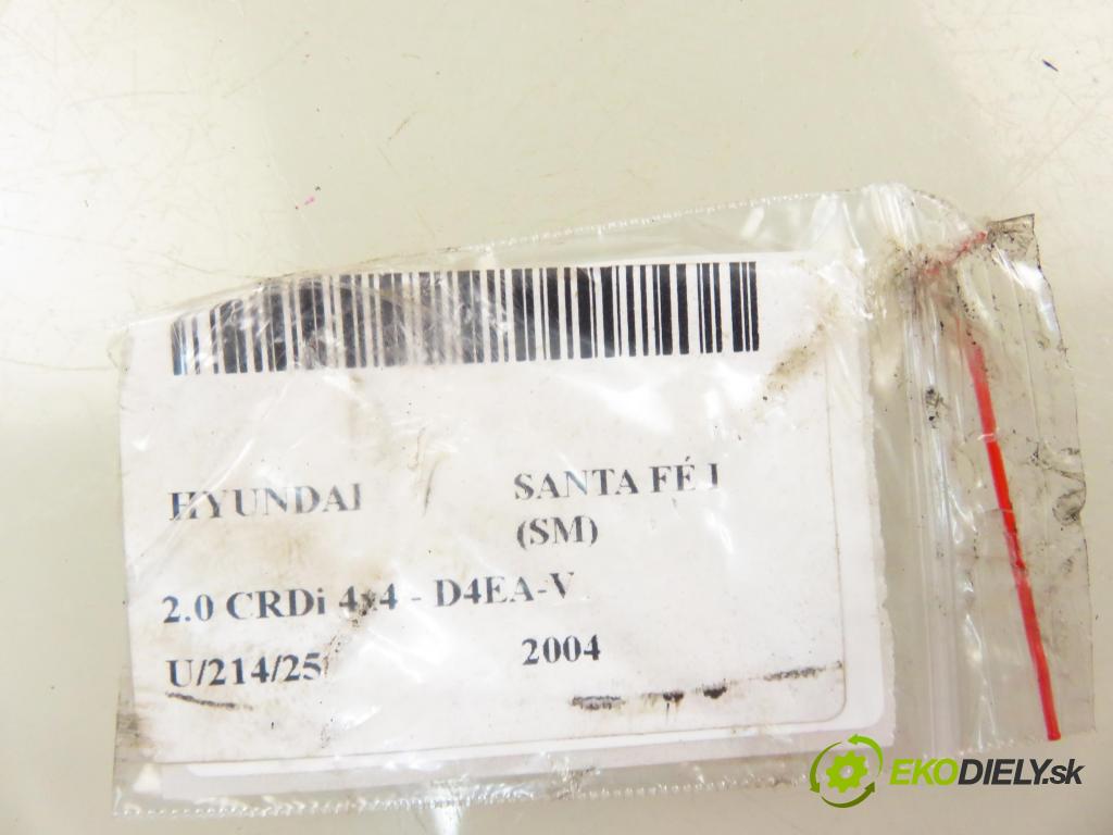 HYUNDAI SANTA FÉ I (SM) SUV 2004 92,00 2.0 CRDi 4x4 - D4EA-V 1991,00 lamela kotouč brzdová ZADNÍ: 