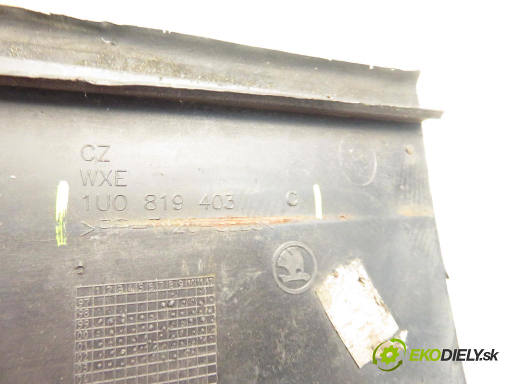 SKODA OCTAVIA I Combi (1U5) KOMBI 2004 74,00 1.9 TDI 4x4 - ATD 1896,00 torpédo plast pod čelní okno 1U0819404C ; 1U0819403C (Torpéda)