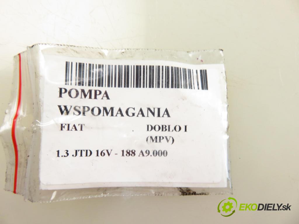 FIAT DOBLO nadwozie wielkoprzestrzenne (MPV) (119_, 223_) KOMBIVAN 2004 51,00 1.3 JTD 16V - 188 A9.000 1248,00 Pumpa servočerpadlo 51729535 ; 7613955535 (Servočerpadlo)