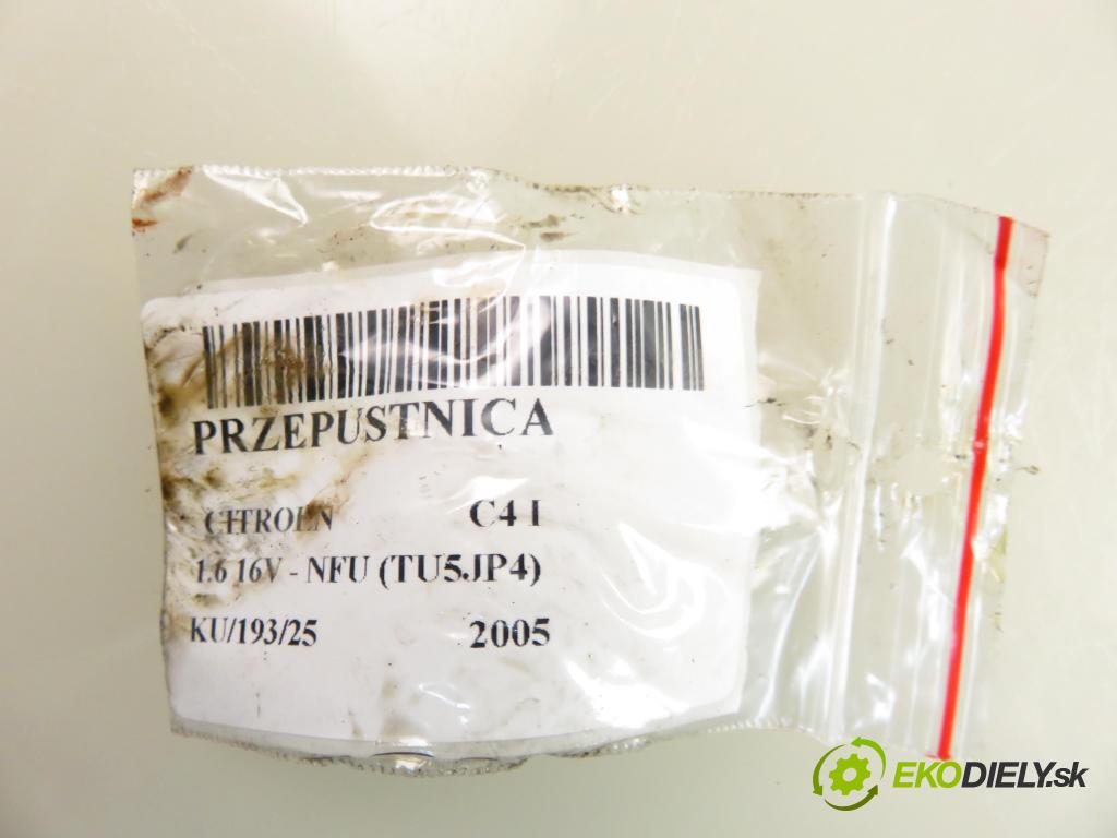 CITROEN C4 I (LC_) HB 2005 80,00 1.6 16V - NFU (TU5JP4) 1587,00 Škrtiaca klapka 9649510080 ; 0280750164 (Škrtiaca klapka)