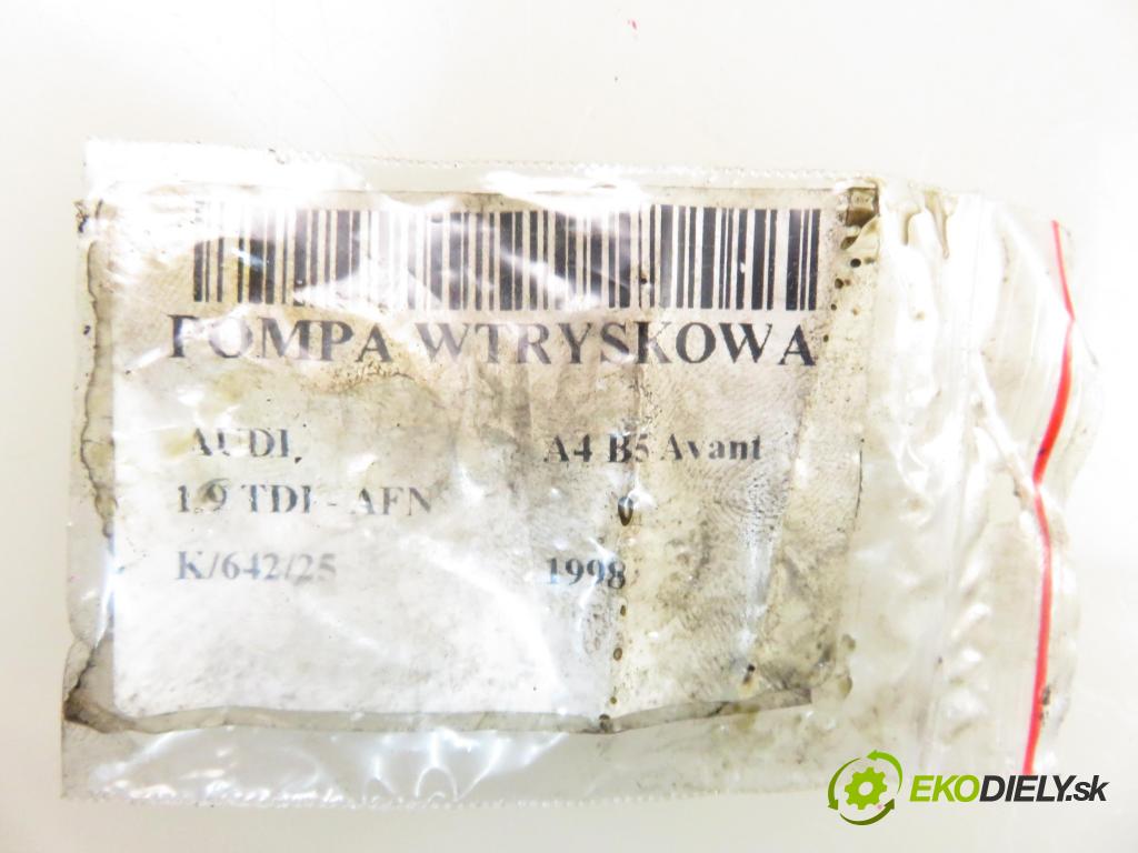 AUDI A4 Avant (8D5, B5) KOMBI 1998 81,00 1.9 TDI - AFN 1896,00 Pumpa vstrekovacia 028130115A ; 0460404986 (Vstrekovacie čerpadlo)
