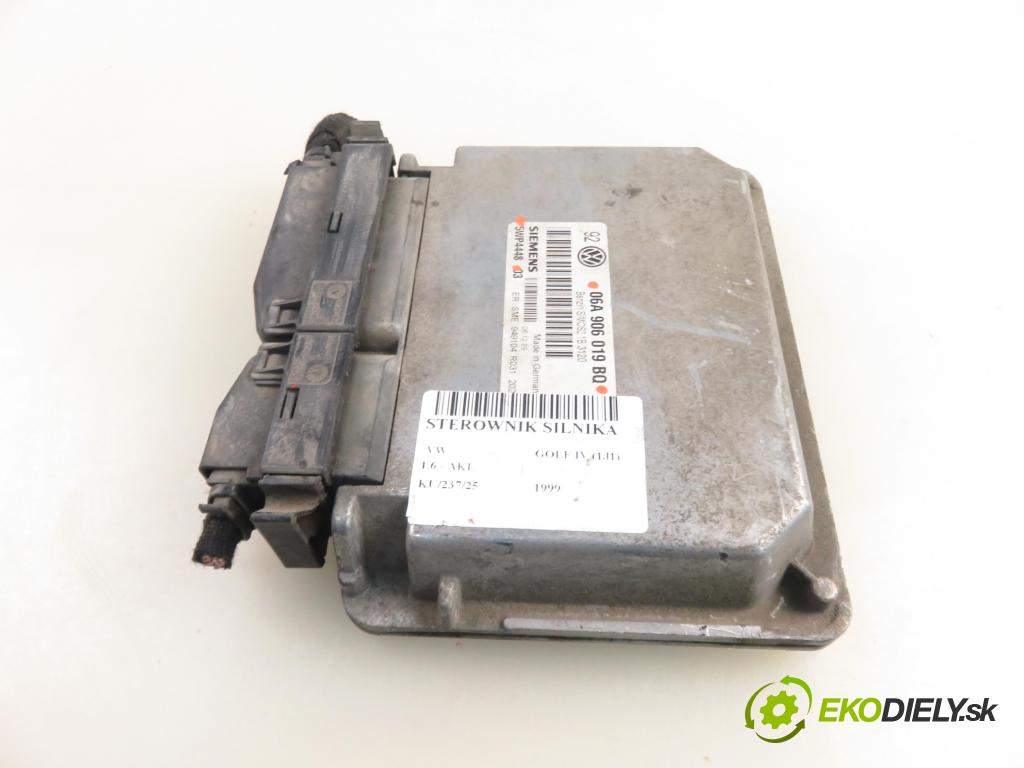VW GOLF IV (1J1) HB 1999 74,00 1.6 - AKL 1595,00 Riadiaca jednotka Motor 06A906019BQ ; 5WP4448
