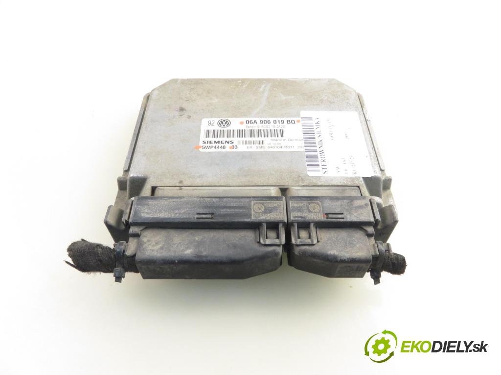 VW GOLF IV (1J1) HB 1999 74,00 1.6 - AKL 1595,00 Riadiaca jednotka Motor 06A906019BQ ; 5WP4448