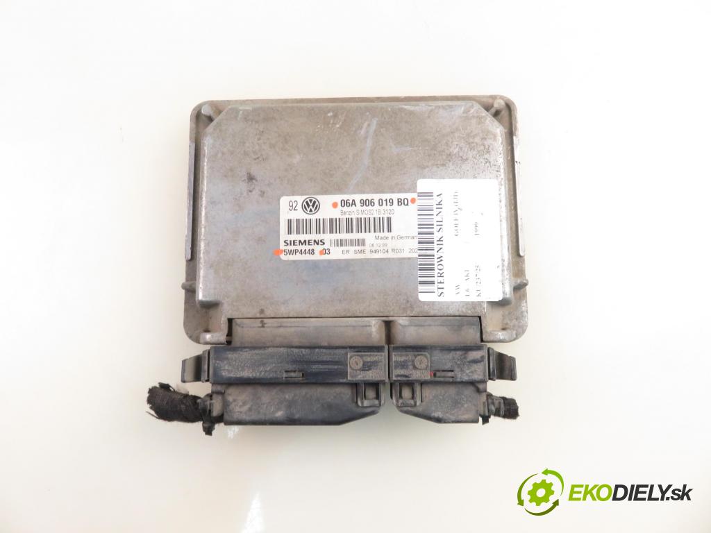 VW GOLF IV (1J1) HB 1999 74,00 1.6 - AKL 1595,00 Riadiaca jednotka Motor 06A906019BQ ; 5WP4448