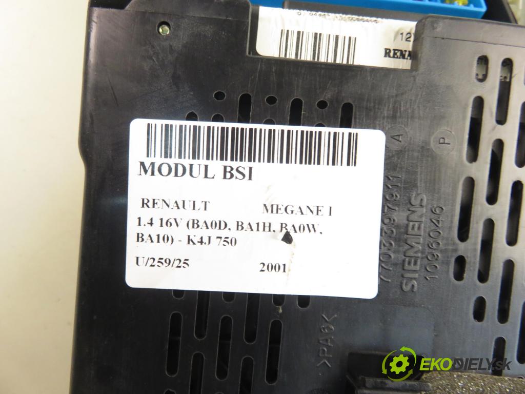 RENAULT MEGANE I (BA0/1_) HB 2001 70,00 1.4 16V 95 - K4J 750 1390,00 MODUL BSI 8200029340B