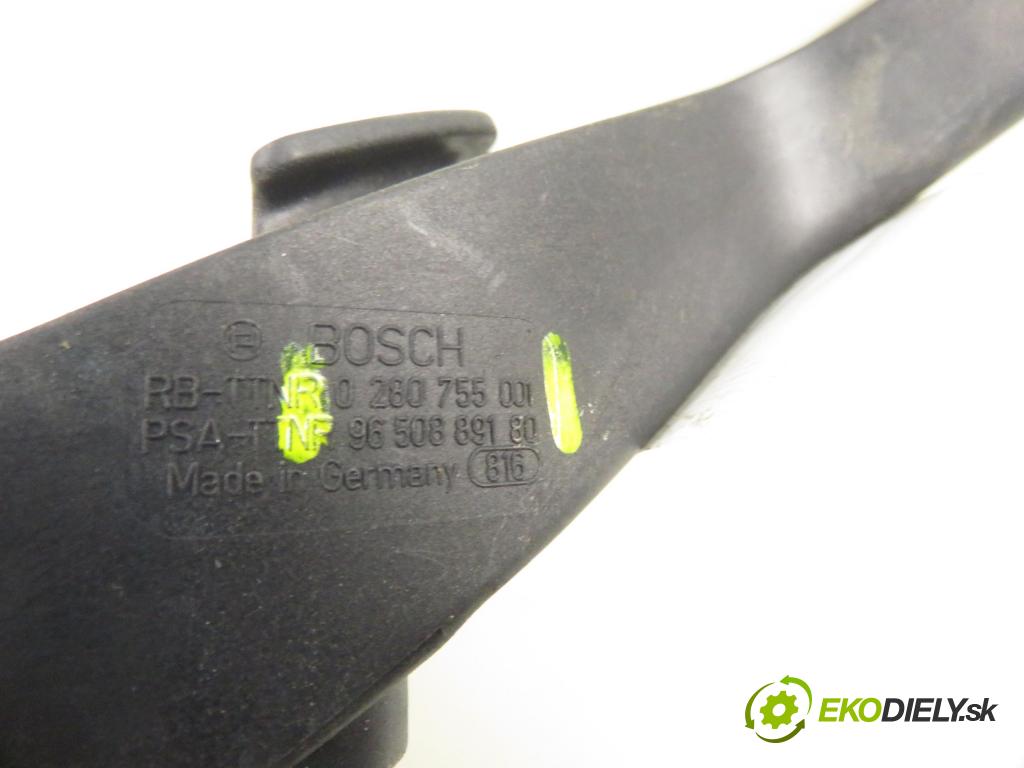 CITROEN C4 I (LC_) HB 2006 80,00 1.6 HDi - 9HY (DV6TED4) 1560,00 Potenciometer plynu 0280755001 ; 9650889180 ; F00C3E2429 (Potenciometer plynového pedálu)