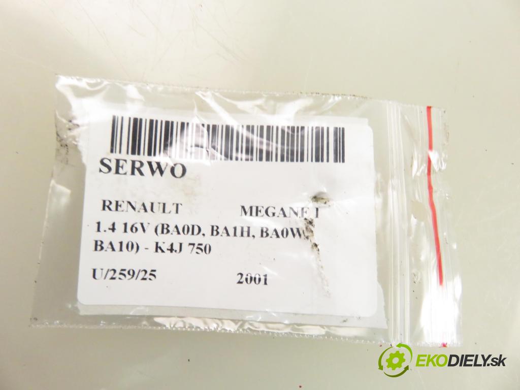 RENAULT MEGANE I (BA0/1_) HB 2001 70,00 1.4 16V 95 - K4J 750 1390,00 Posilovač 8200069903A ; 03786421014 (Servočerpadlo)