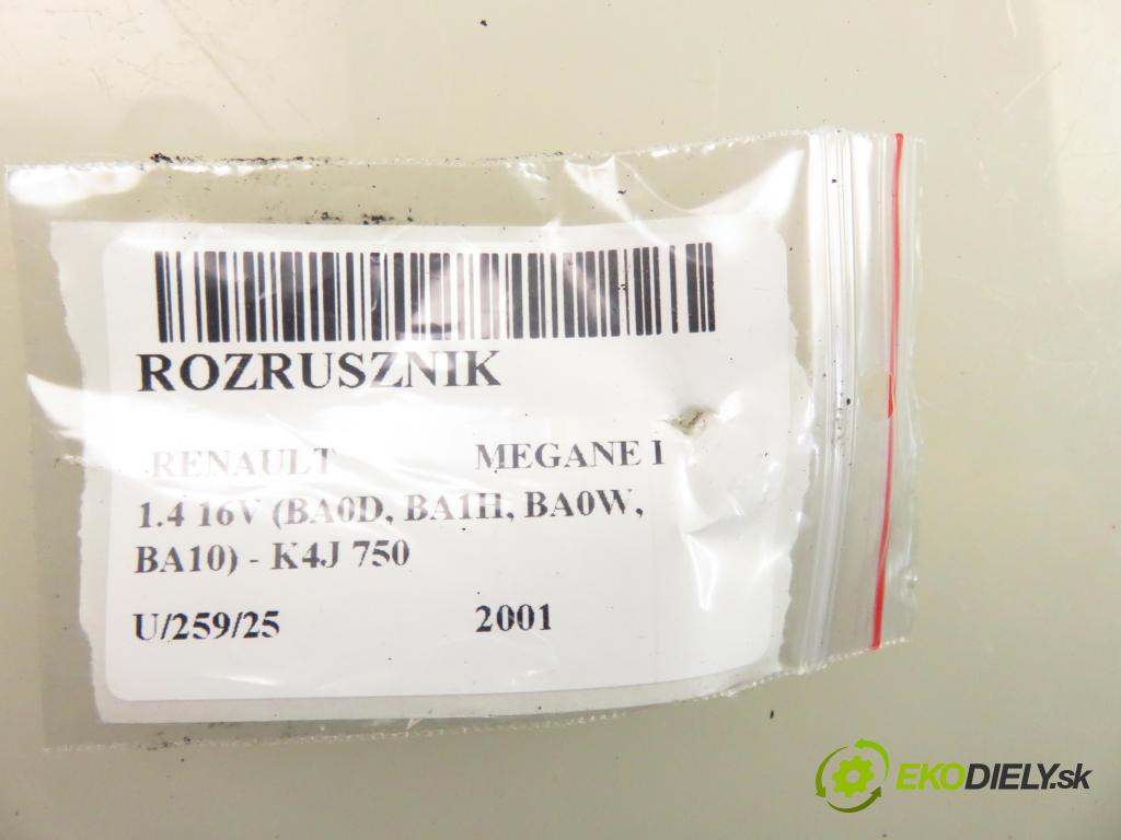 RENAULT MEGANE I (BA0/1_) HB 2001 70,00 1.4 16V 95 - K4J 750 1390,00 Štartér D7E22 (Štartér)