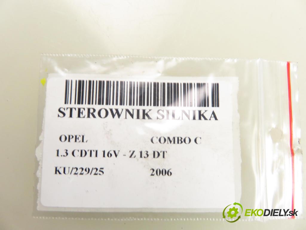 OPEL COMBO C FURGON 2006 51,00 1.3 CDTI 16V - Z 13 DT 1248,00 Riadiaca jednotka Motor 55194018YU ; MJD6J0C6