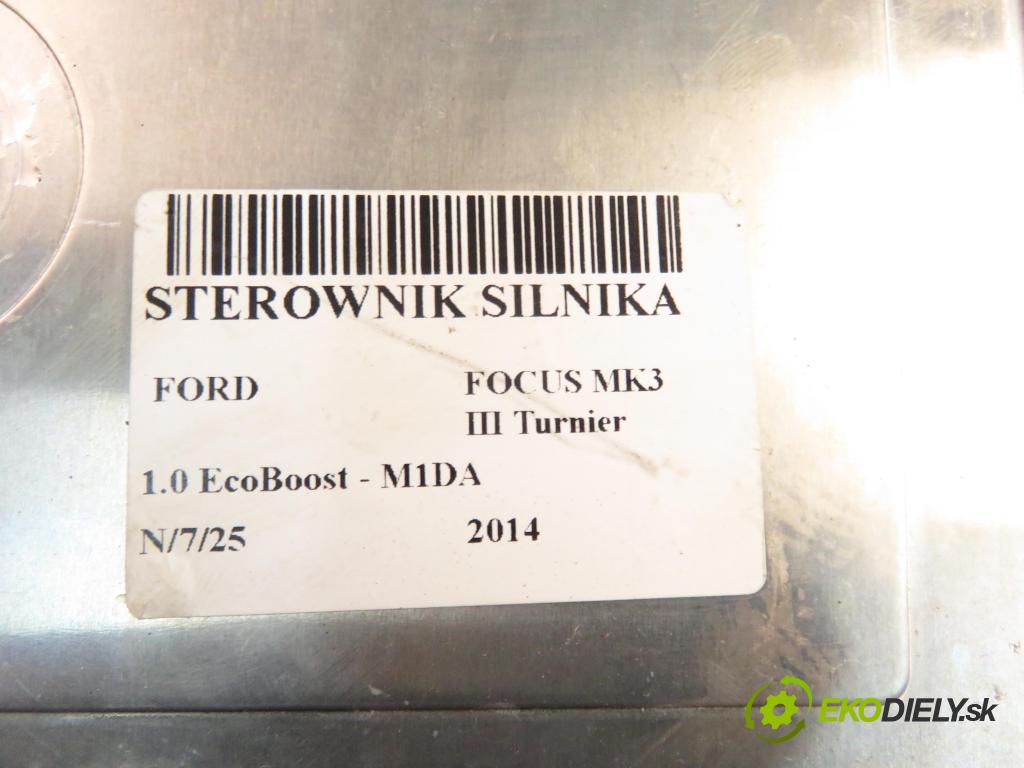 FORD FOCUS III Turnier KOMBI 2014 92,00 1.0 EcoBoost 125 - M1DA 998,00 Riadiaca jednotka Motor CV6112A650AVA ; CV6A12B684BB ; 0261S11069