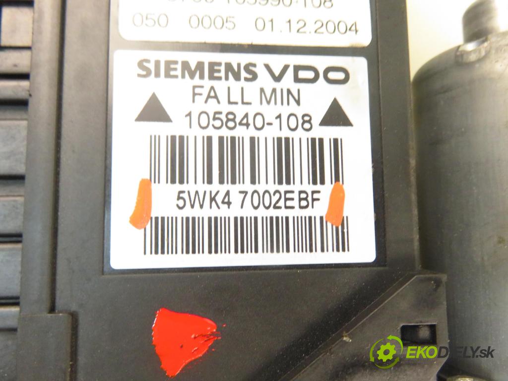 AUDI A4 Avant (8ED, B7) KOMBI 2004 103,00 2.0 TDI 16V - BLB 1968,00 mechanismus oken 8E1959801E ; 5WK47002EBF