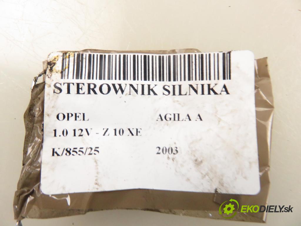 OPEL AGILA (A) (H00) HB 2003 43,00 1.0 12V - Z 10 XE 973,00 Riadiaca jednotka Motor 0261207961 ; 55350549