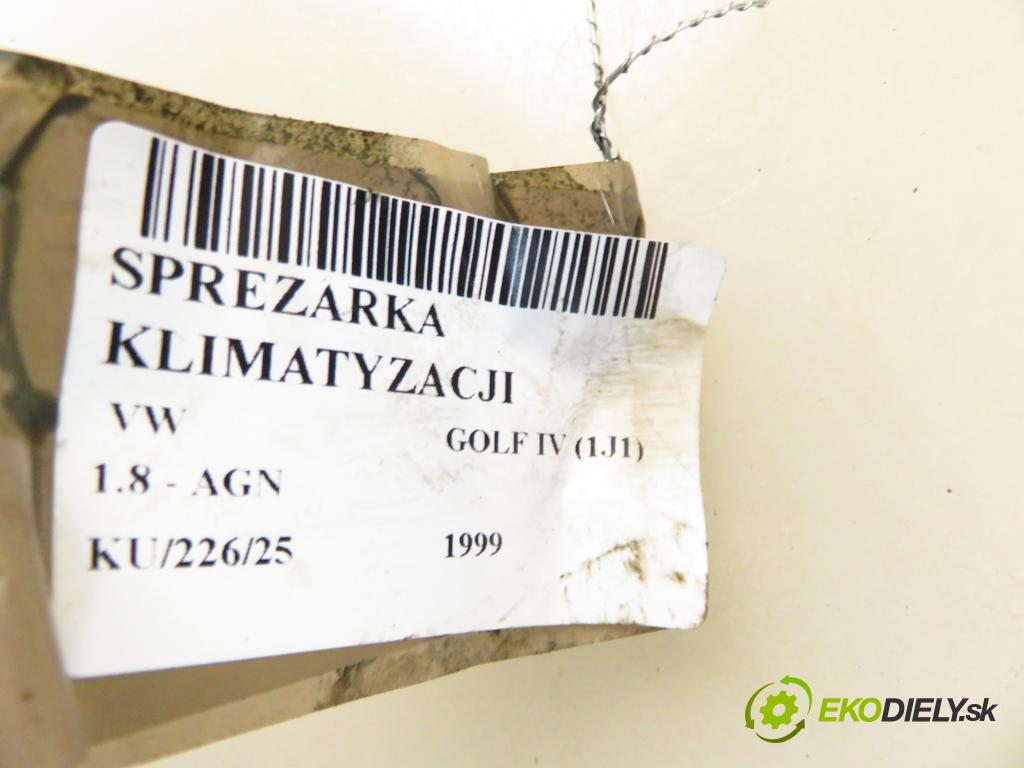 VW GOLF IV (1J1) HB 1999 92,00 1.8 20V 125 - AGN 1781,00 KOMPRESOR: klimatizace 1J0820803 (Kompresory)