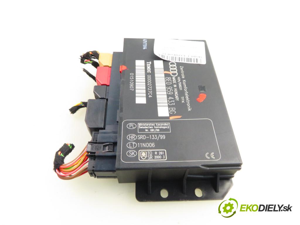 AUDI A4 Avant (8ED, B7) KOMBI 2004 103,00 2.0 TDI 16V - BLB 1968,00 MODUL komfortu 8E0959433BG