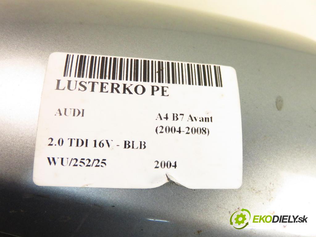 AUDI A4 Avant (8ED, B7) KOMBI 2004 103,00 2.0 TDI 16V - BLB 1968,00 zpětné zrcátko