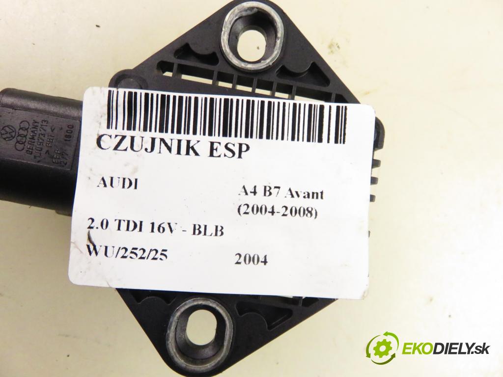 AUDI A4 Avant (8ED, B7) KOMBI 2004 103,00 2.0 TDI 16V - BLB 1968,00 snímač ESP 6Q0907637A