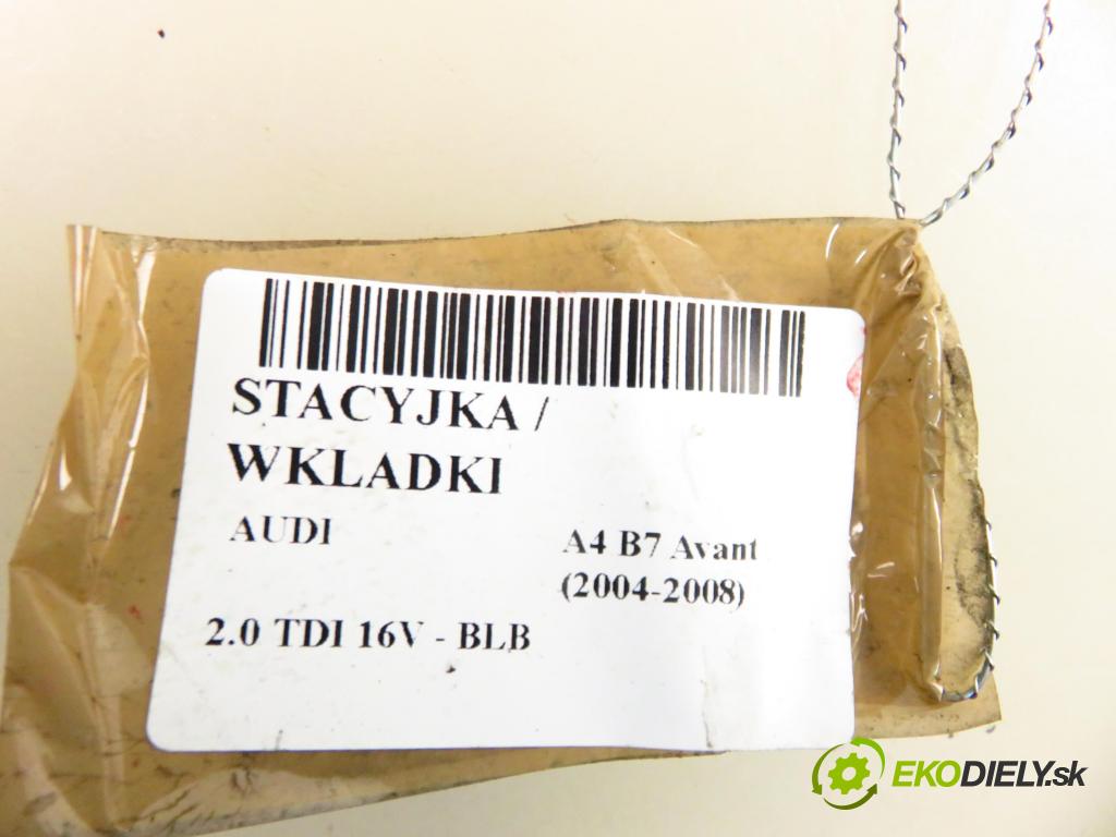 AUDI A4 Avant (8ED, B7) KOMBI 2004 103,00 2.0 TDI 16V - BLB 1968,00 spinačka 4B0905851N (Spínacia skrinka)