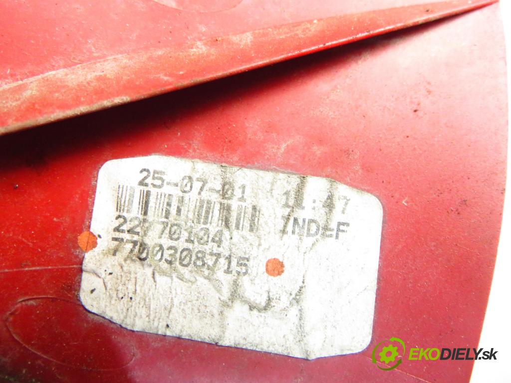 RENAULT KANGOO (KC0/1_) KOMBIVAN 2000 0,00 1.4 (KC0C, KC0H, KC0B, KC0M) - K7J 700 1390,00 Svetlo ľavé zadné 7700308715