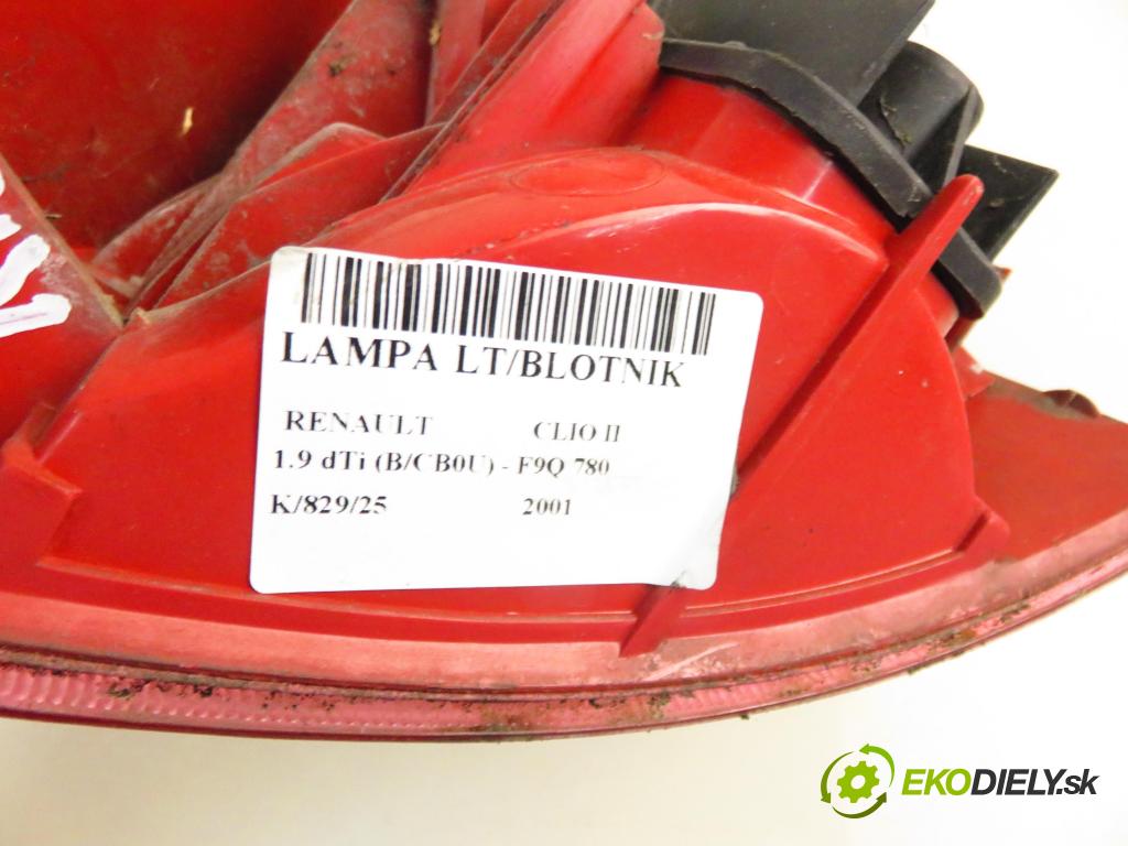 RENAULT CLIO II (BB_, CB_) HB 2001 59,00 1.9 dTi (B/CB0U) - F9Q 780 1870,00 světlo levé zadní
