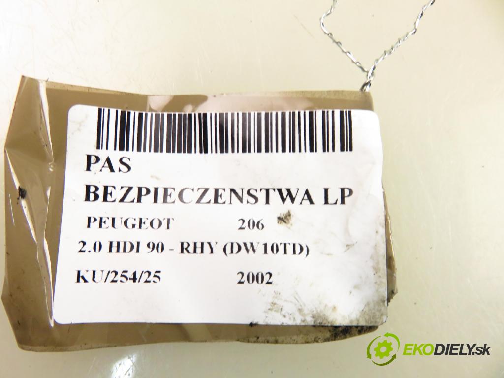 PEUGEOT 206 liftback (2A/C) HB 2002 66,00 2.0 HDI 90 - RHY 1997,00 Držiak bezpečnostný LP B507744