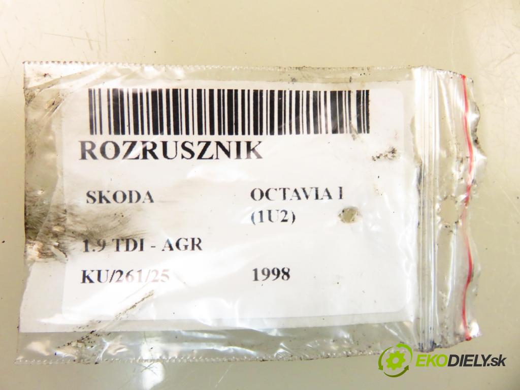 SKODA OCTAVIA I (1U2) LIFTBACK 1998 66,00 1.9 TDI 90- AGR 1896,00 Štartér 0001125012 (Štartér)