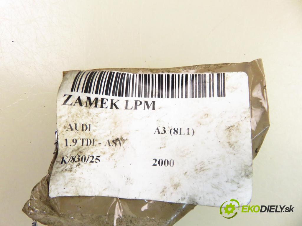 AUDI A3 (8L1) HB 2000 81,00 1.9 TDI - ASV 1896,00 zámok 8L1837015A