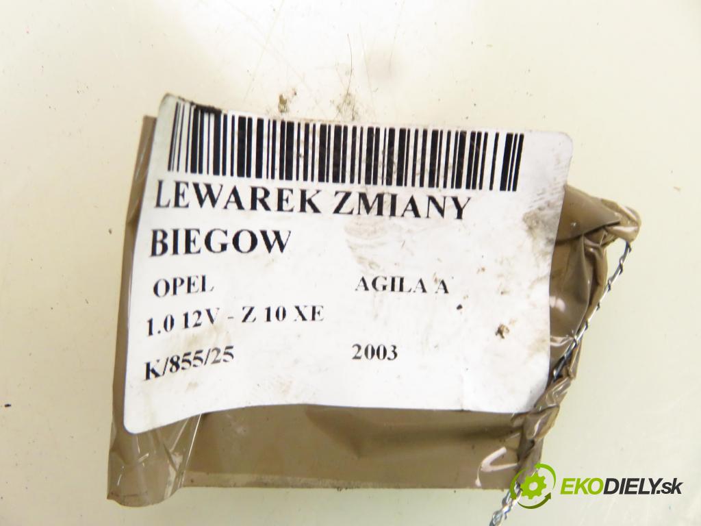 OPEL AGILA (A) (H00) HB 2003 43,00 1.0 12V - Z 10 XE 973,00 ZVEDÁK: 