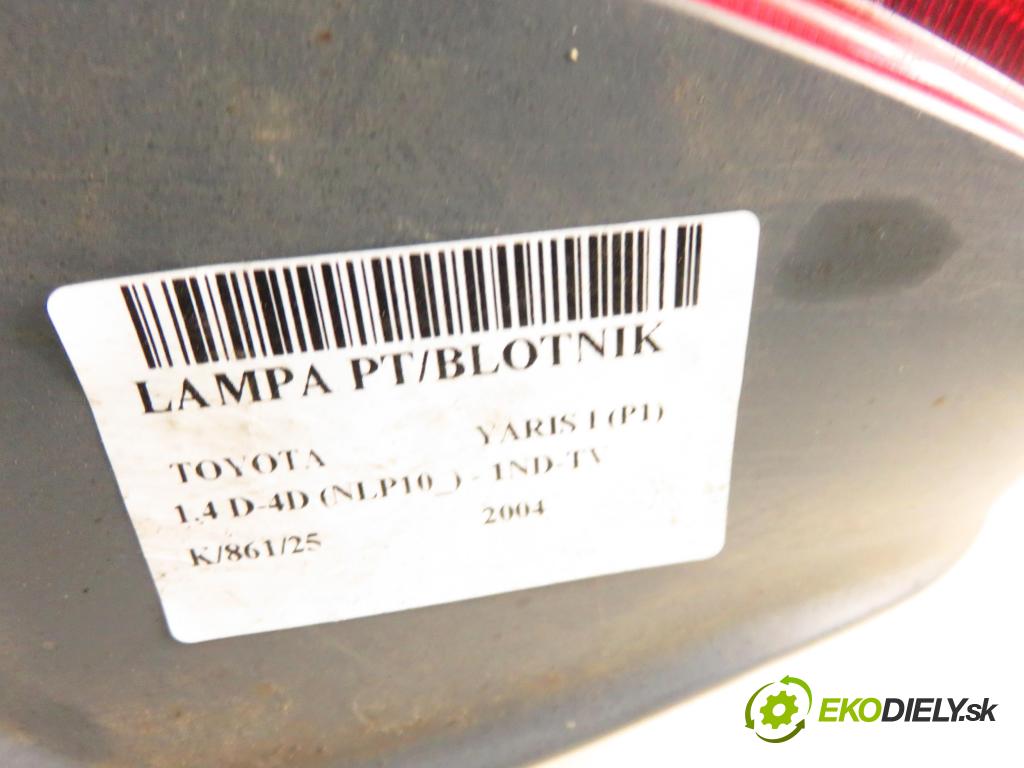 TOYOTA YARIS (_P1_) HB 2004 55,00 1.4 D-4D (NLP10_) - 1ND-TV 1364,00 Svetlo pravé zadné