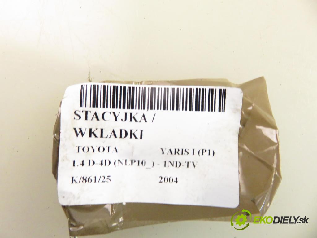 TOYOTA YARIS (_P1_) HB 2004 55,00 1.4 D-4D (NLP10_) - 1ND-TV 1364,00 spínačka 45020521 (Spínací skříňky a klíče)