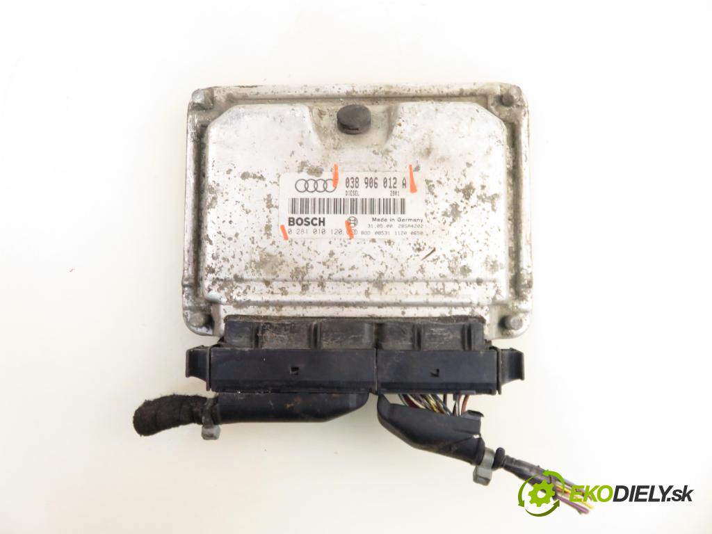 AUDI A3 (8L1) HB 2000 81,00 1.9 TDI - ASV 1896,00 Riadiaca jednotka Motor 038906012A ; 0281010120