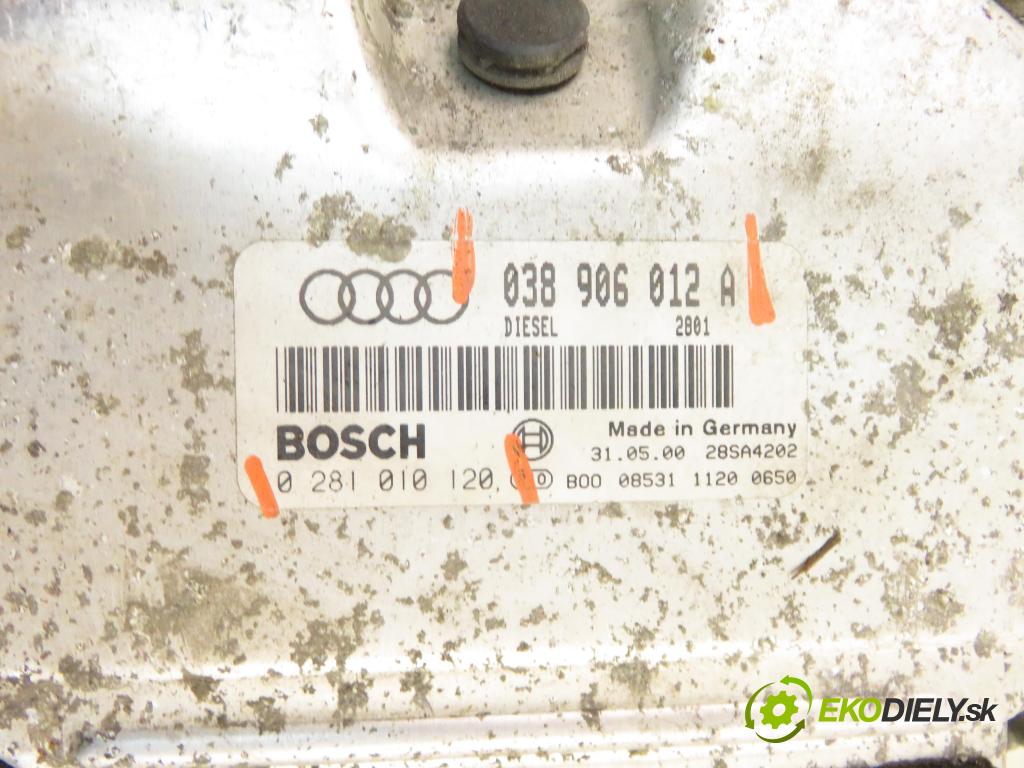 AUDI A3 (8L1) HB 2000 81,00 1.9 TDI - ASV 1896,00 Riadiaca jednotka Motor 038906012A ; 0281010120
