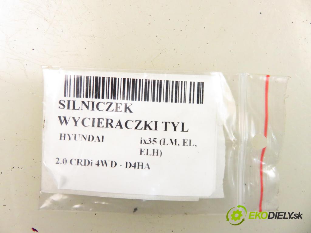 HYUNDAI ix35 (LM, EL, ELH) SUV 2011 135,00 2.0 CRDi 4WD 184 - D4HA 1995,00 motorek stěrače ZADNÍ: 987001H300 ; F00S2B2185