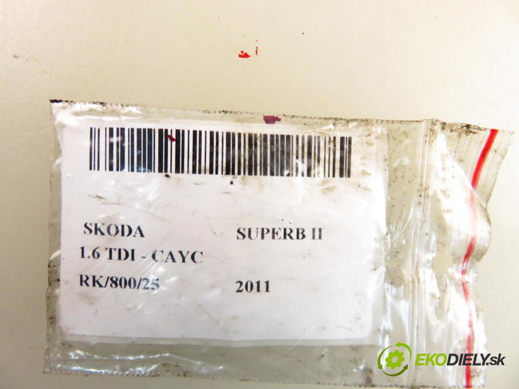 SKODA SUPERB II kombi (3T5) KOMBI 2011 77,00 1.6 TDI - CAYC 1598,00 vstřikovač A2C9626040080 (Vstřikovače)