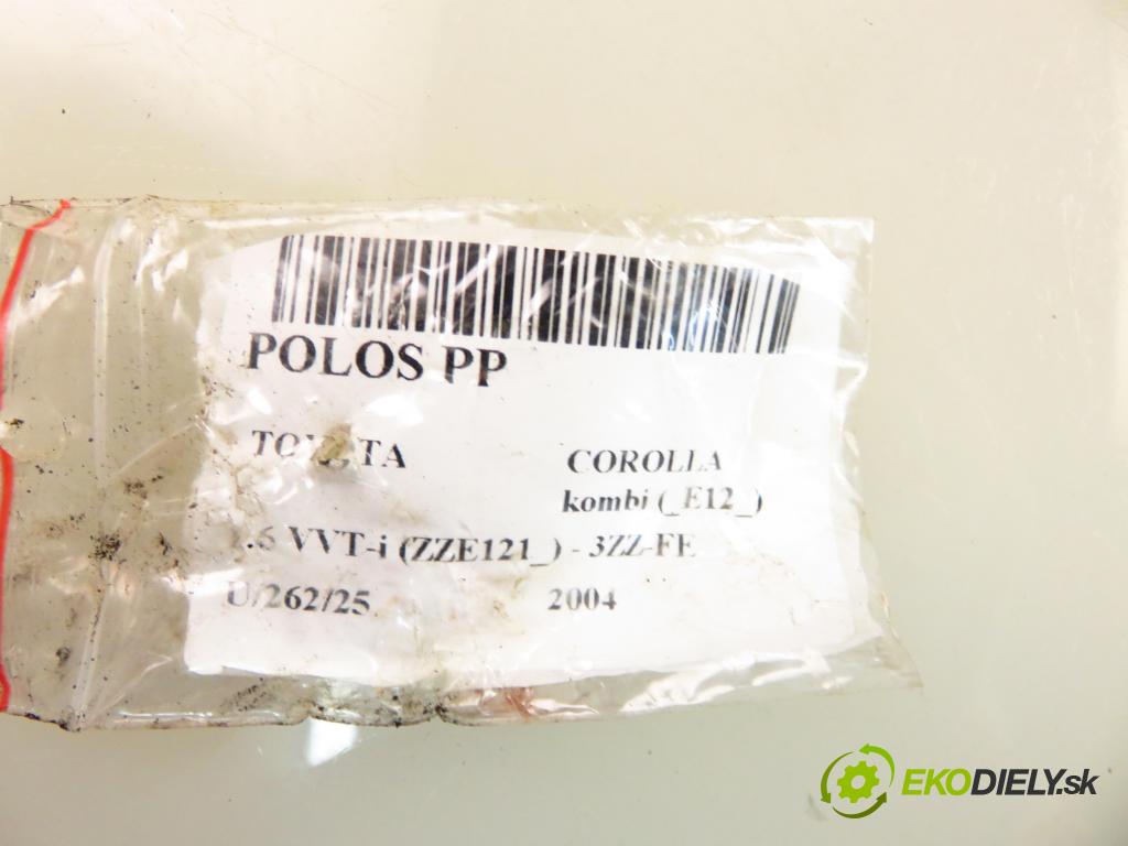 TOYOTA COROLLA kombi (_E12_) KOMBI 2004 81,00 1.6 VVT-i (ZZE121_) - 3ZZ-FE 1598,00 poloos PP 