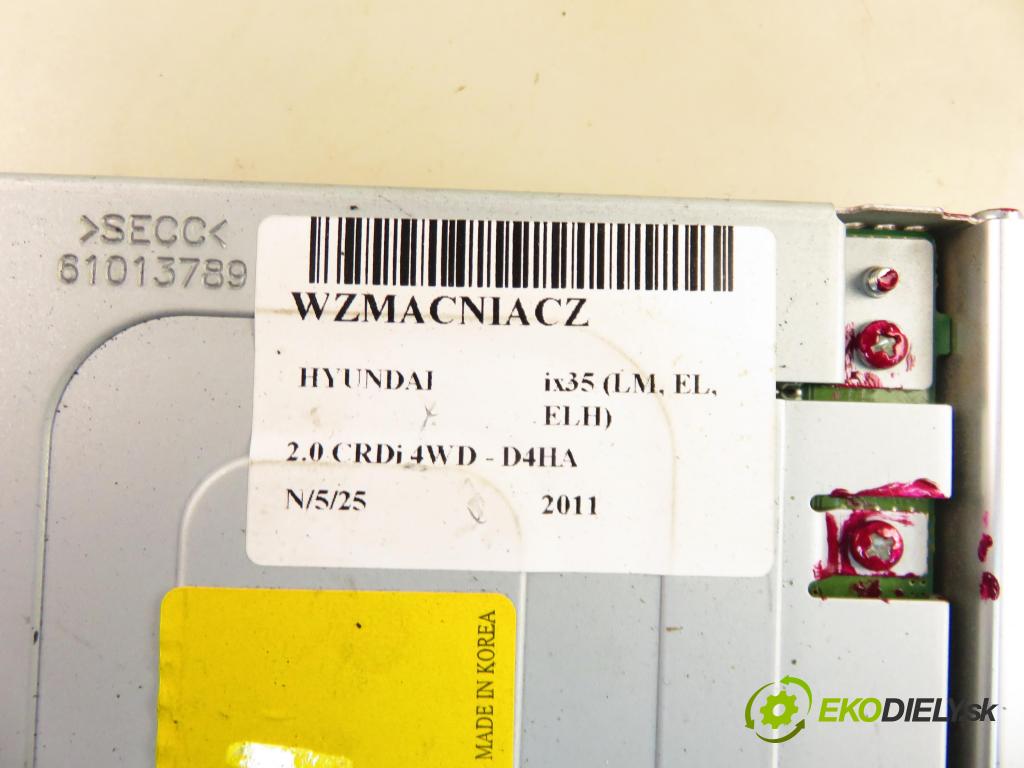 HYUNDAI ix35 (LM, EL, ELH) SUV 2011 135,00 2.0 CRDi 4WD 184 - D4HA 1995,00 Zosilňovač 963702S301 ; AMP400LME (Zosilňovač)