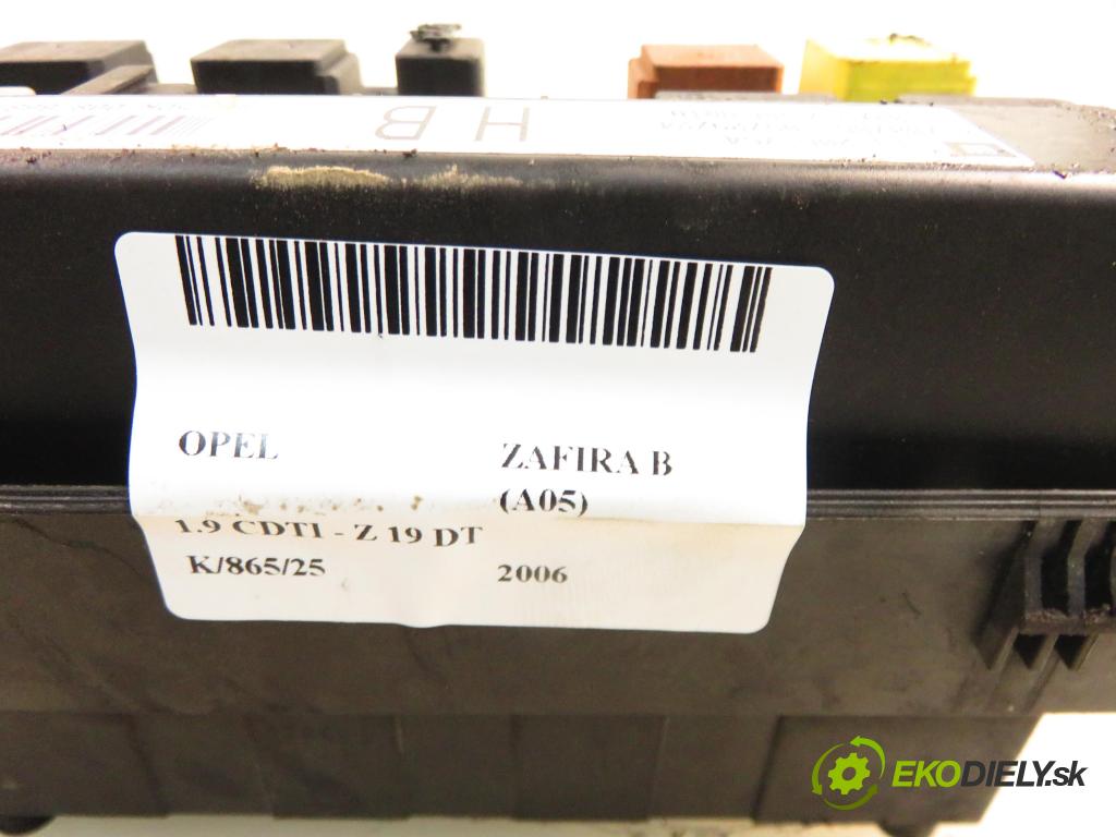 OPEL ZAFIRA B (A05) MINIVAN 2006 88,00 1.9 CDTI 8V 120 - Z 19 DT 1910,00 MODUL BSI 13206754HB ; 5DK00866838