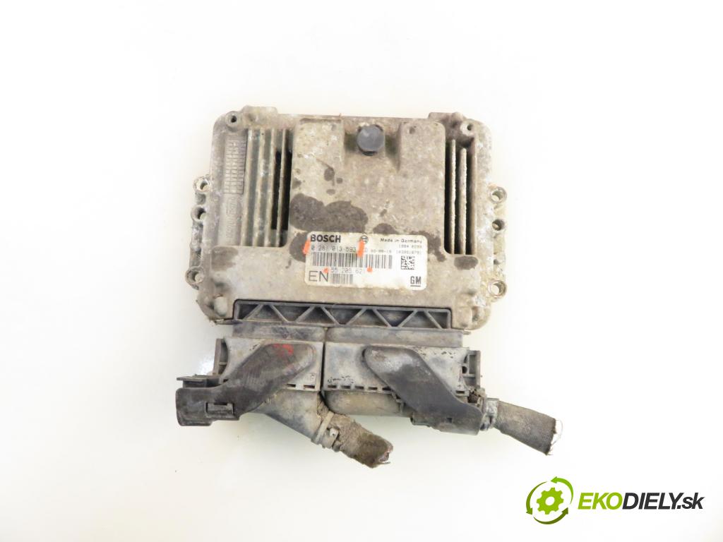 OPEL ZAFIRA B (A05) MINIVAN 2006 88,00 1.9 CDTI 8V 120 - Z 19 DT 1910,00 Riadiaca jednotka Motor 0281013593 ; 55205621