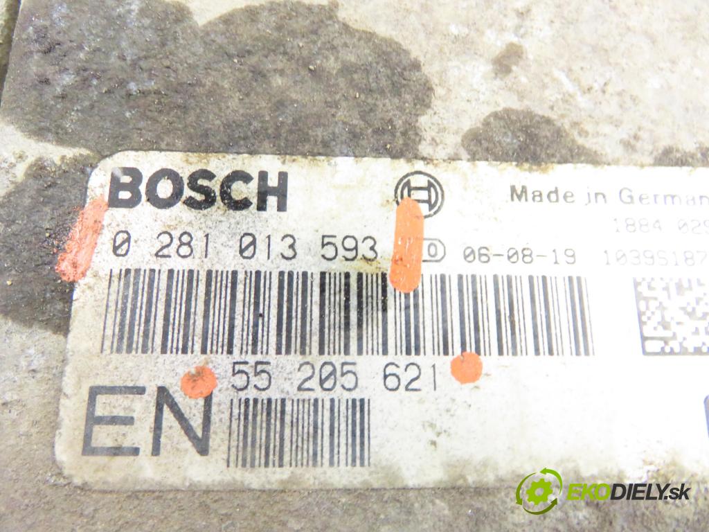 OPEL ZAFIRA B (A05) MINIVAN 2006 88,00 1.9 CDTI 8V 120 - Z 19 DT 1910,00 Riadiaca jednotka Motor 0281013593 ; 55205621