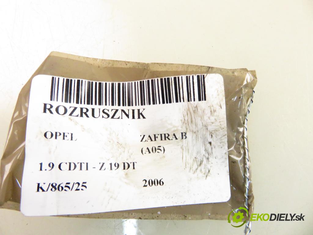 OPEL ZAFIRA B (A05) MINIVAN 2006 88,00 1.9 CDTI 8V 120 - Z 19 DT 1910,00 Štartér S5136 (Štartér)