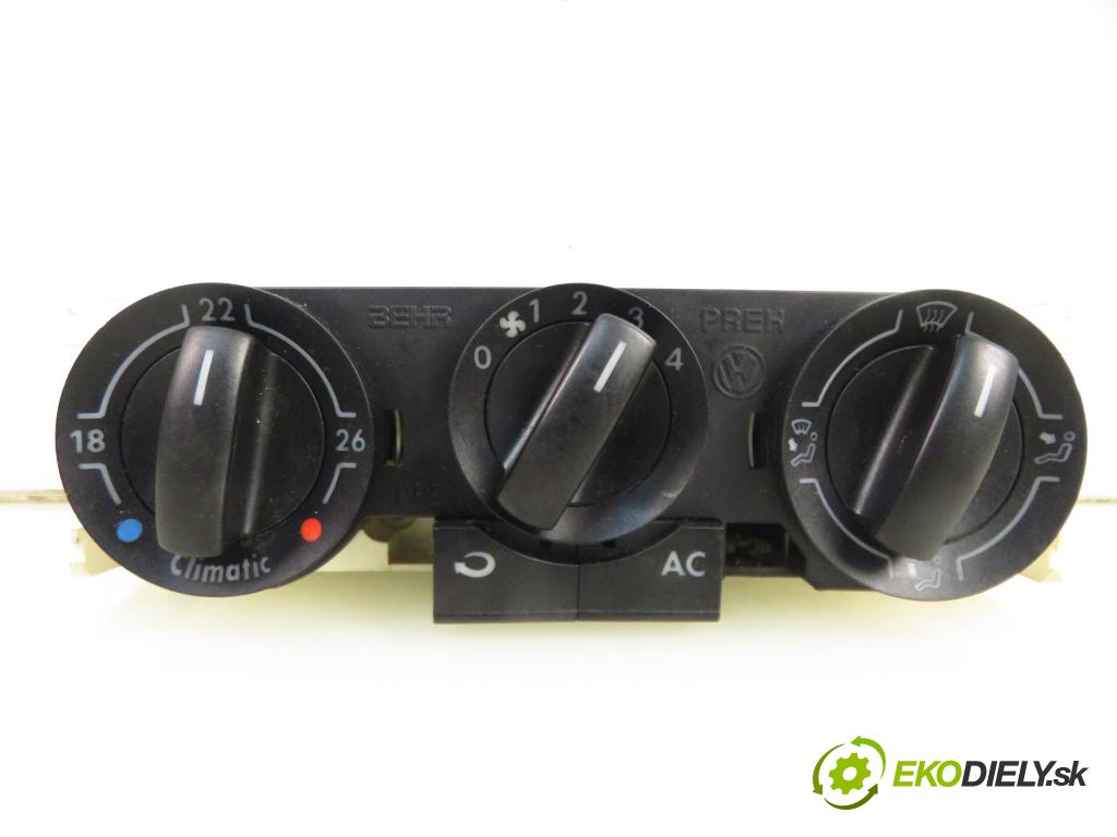 VW POLO (9N_) HB 2003 47,00 1.2 12V 64 - AZQ 1198,00 Panel kúrenia KLIMATIZACE: 6Q0820045E