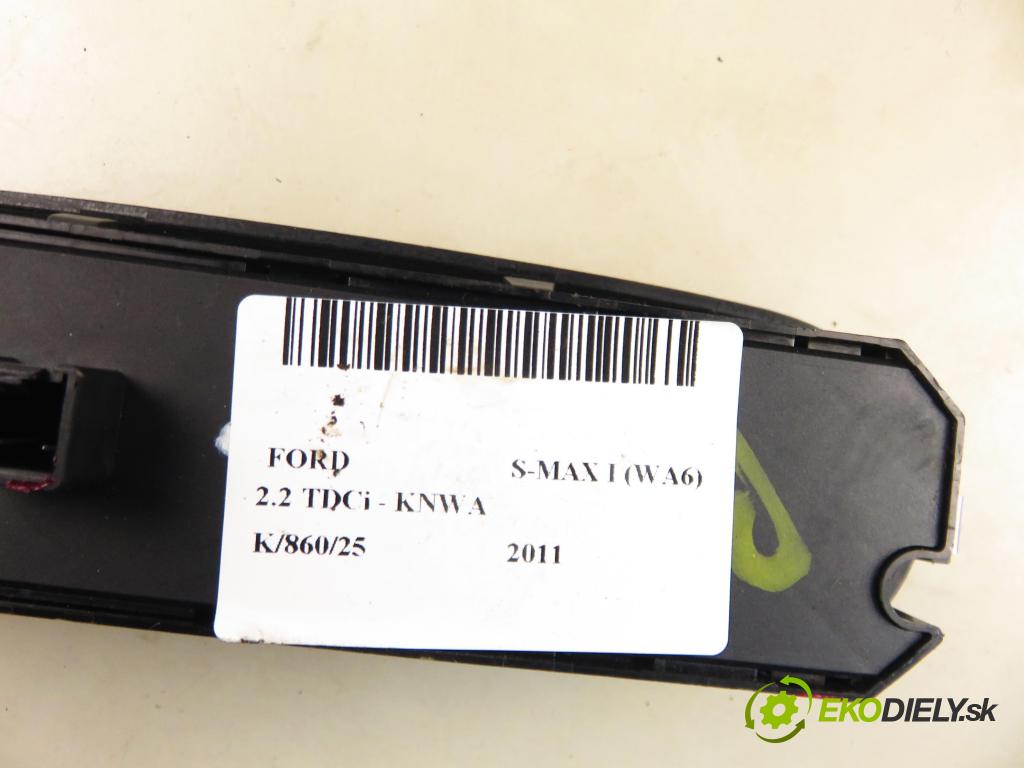 FORD S-MAX (WA6) MINIVAN 2011 147,00 2.2 TDCi - KNWA 2179,00 Panel ovládaní oken AM2T14A132BA