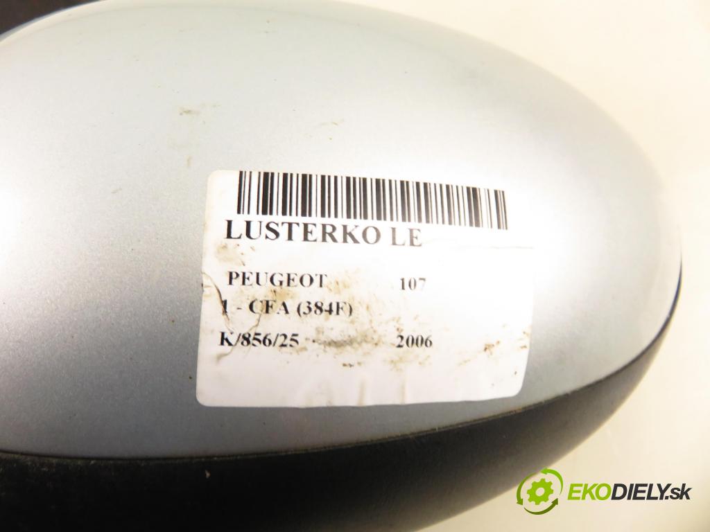 PEUGEOT 107 (PM_, PN_) HB 2006 50,00 1.0 68 - CFA (1KR) 998,00 zpětné zrcátko 