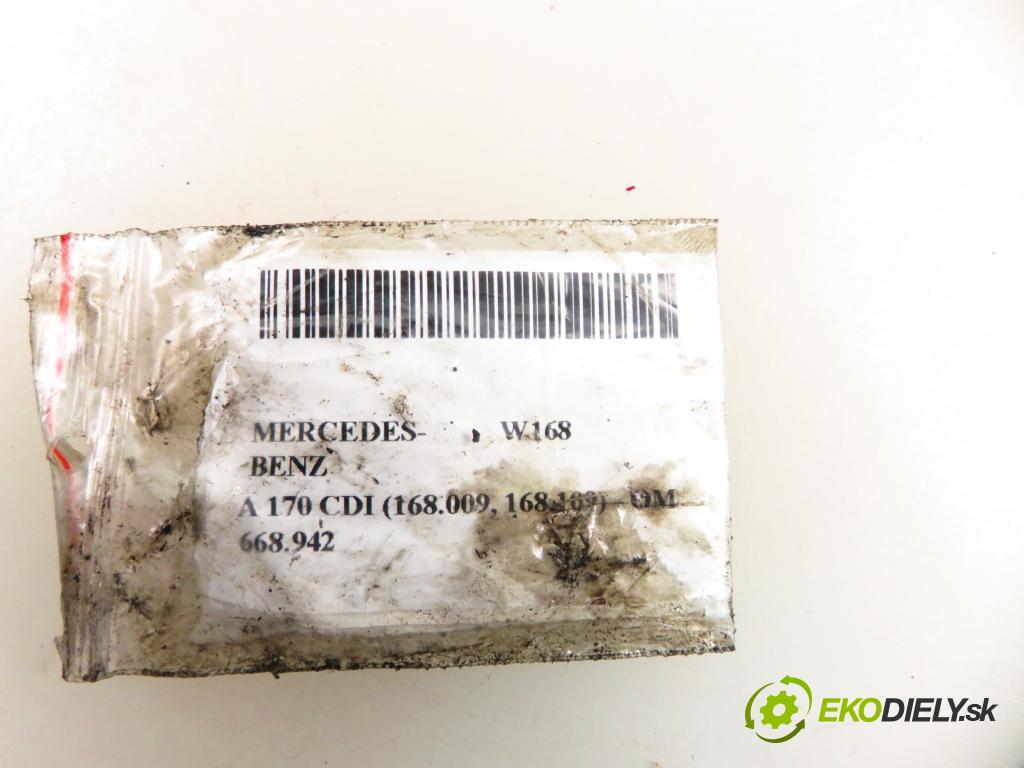 MERCEDES-BENZ KLASA A (W168) HB 2003 70,00 A 170 CDI 95 - OM 668.942 1689,00 vstrekovač 0445110196 ; 6680701287 (Vstrekovač paliva)