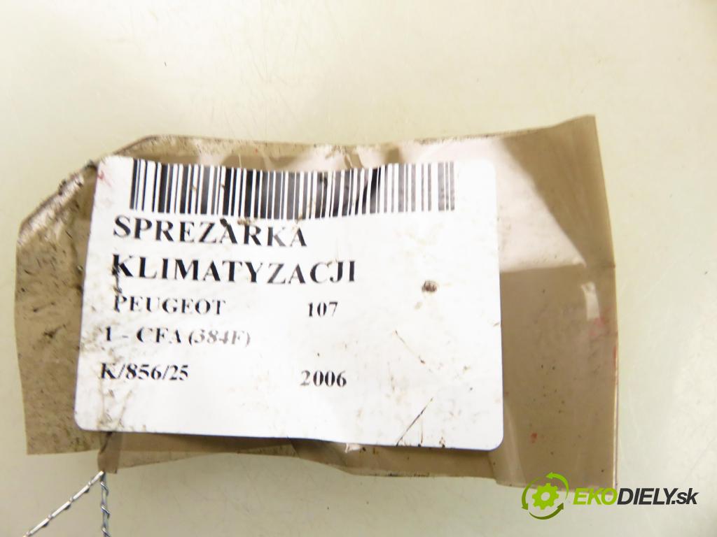 PEUGEOT 107 (PM_, PN_) HB 2006 50,00 1.0 68 - CFA (1KR) 998,00 KOMPRESOR: klimatizácie 883100H010 ; 5060217372 (Kompresor klimatizácie)