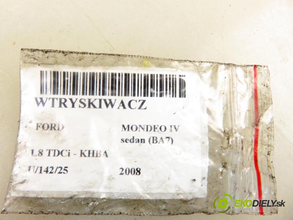 FORD MONDEO IV sedan (BA7) SEDAN 2008 92,00 1.8 TDCi - KHBA 1753,00 vstrekovač 4M5Q9F593AD (Vstrekovač paliva)