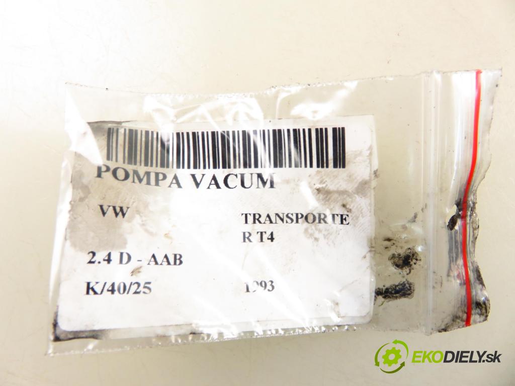 VW TRANSPORTER IV Autobus (70XB, 70XC, 7DB, 7DW, 7DK) BUS 1993 57,00 2.4 D 78 2370,00 Pumpa vákuová 075145100