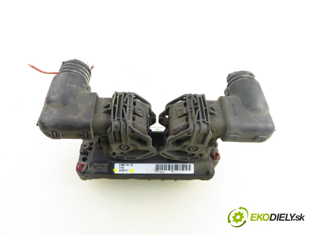 FIAT PUNTO (188_) HB 2003 44,00 1.2 60 - 188 A4.000 1242,00 Riadiaca jednotka Motor IAW5AFP3 ; 55187377