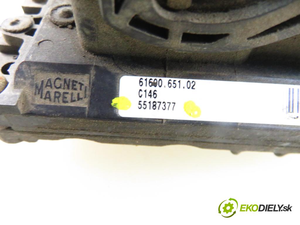 FIAT PUNTO (188_) HB 2003 44,00 1.2 60 - 188 A4.000 1242,00 Riadiaca jednotka Motor IAW5AFP3 ; 55187377