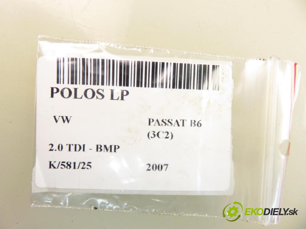 VW PASSAT B6 (3C2) SEDAN 2007 103,00 2.0 TDI - BMP 1968,00 poloos LP 1K0407271BJ